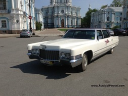 Rent Cars and Buses: Cadillac Fleetwood